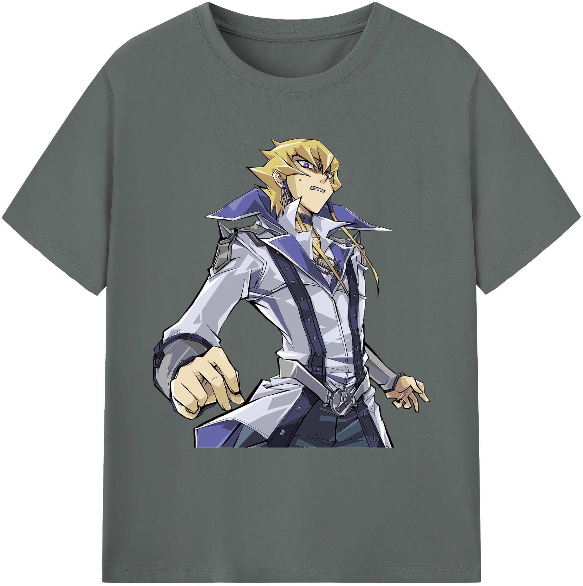（画像用） 遊☆戯☆王 Yu-Gi-Oh! 綿100％ メンズ半袖Tシャツ｜肌触りやわらか＆通気性